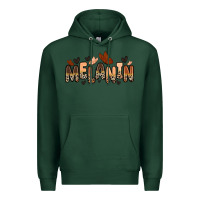 Sports Green melanin butterfly Premium Hoodie - Zillion Design Studio