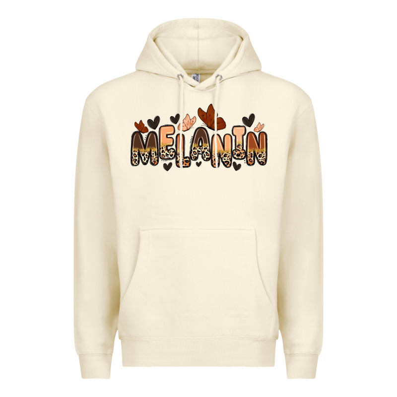 Melanin Butterfly Premium Hoodie by Zillion Design Studio | Teevron