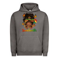 Pigment Tornado afro messy bun juneteenth Urban Hoodie - texasbilliewilder