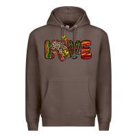 Coffee love africa map Premium Hoodie - Zillion Design Studio