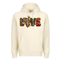 Sandshell love africa map Premium Hoodie - Zillion Design Studio
