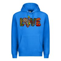True Royal love africa map Premium Hoodie - Zillion Design Studio