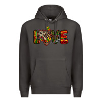 Smoke love africa map Premium Hoodie - Zillion Design Studio