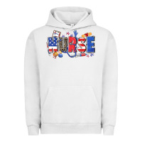 Pigment Lunar Rock American nurse Urban Hoodie - Zillion Design Studio