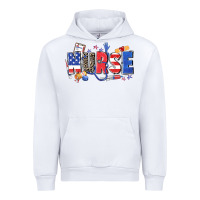 White American nurse Urban Hoodie - Zillion Design Studio