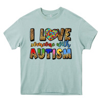 Arona i love someone with autism Heavy Core Tee - LillyAllenDesigns