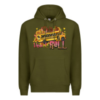 Army Green this is how i roll Premium Hoodie - texasbilliewilder