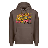 Coffee this is how i roll Premium Hoodie - texasbilliewilder