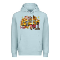 Blue Mist this is how i roll Premium Hoodie - texasbilliewilder