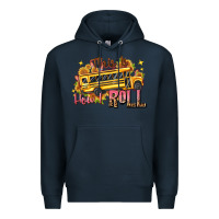 Navy this is how i roll Premium Hoodie - texasbilliewilder