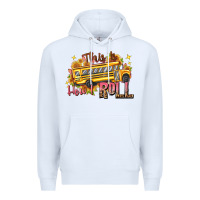 White this is how i roll Premium Hoodie - texasbilliewilder