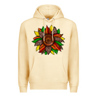 Pina Colada juneteenth leopard sunflower Premium Hoodie - Zillion Design Studio