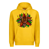 Lemon juneteenth leopard sunflower Premium Hoodie - Zillion Design Studio