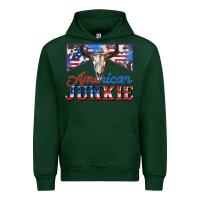 Foreset Green American junkie Urban Hoodie - Zillion Design Studio