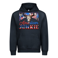 Navy American junkie Urban Hoodie - Zillion Design Studio