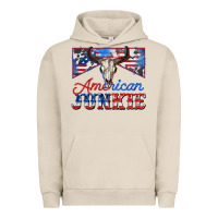 Pigment French Oak American junkie Urban Hoodie - Zillion Design Studio