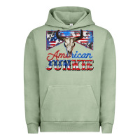Pigment Oil Green American junkie Urban Hoodie - Zillion Design Studio