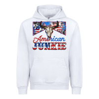 White American junkie Urban Hoodie - Zillion Design Studio