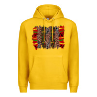 Lemon juneteenth brushstroke Premium Hoodie - Zillion Design Studio