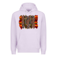 Lilac juneteenth brushstroke Premium Hoodie - Zillion Design Studio