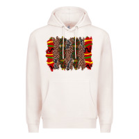 Pale Pink juneteenth brushstroke Premium Hoodie - Zillion Design Studio
