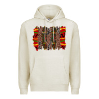 Oatmeal Heather juneteenth brushstroke Premium Hoodie - Zillion Design Studio