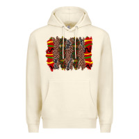 Sandshell juneteenth brushstroke Premium Hoodie - Zillion Design Studio