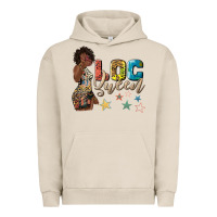 Pigment French Oak afro woman loc queen Urban Hoodie - texasbilliewilder