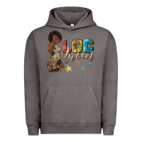 Pigment Tornado afro woman loc queen Urban Hoodie - texasbilliewilder