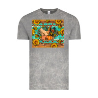 Cloud Rock Fall coop animals pumpkin Vintage Tee - Artiststas