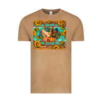 Vintage Camel Fall coop animals pumpkin Vintage Tee - Artiststas