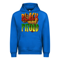 Cobalt black and proud Urban Hoodie - texasbilliewilder