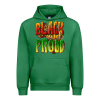 Emerald black and proud Urban Hoodie - texasbilliewilder
