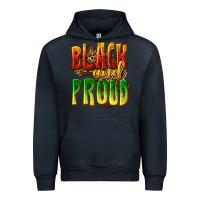 Navy black and proud Urban Hoodie - texasbilliewilder