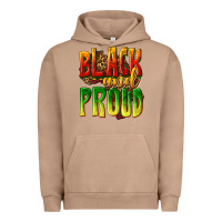 Pigment Burro black and proud Urban Hoodie - texasbilliewilder