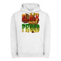 Pigment Lunar Rock black and proud Urban Hoodie - texasbilliewilder