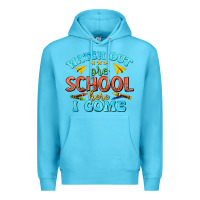 Ocean Blue watch out pre school here i come Premium Hoodie - texasbilliewilder