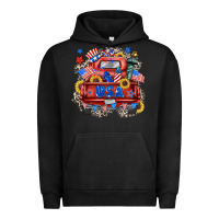 Pigment Black usa truck Urban Hoodie - Zillion Design Studio