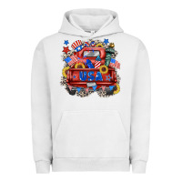 Pigment Lunar Rock usa truck Urban Hoodie - Zillion Design Studio