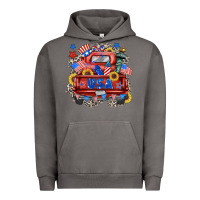 Pigment Tornado usa truck Urban Hoodie - Zillion Design Studio