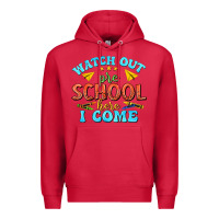 Cardinal watch out pre school here i come Premium Hoodie - texasbilliewilder