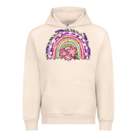 Sandshell Easter Floral Spring Rainbow Urban Hoodie - RanaPortraitStore