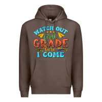 Coffee watch out first grade here i come Premium Hoodie - texasbilliewilder