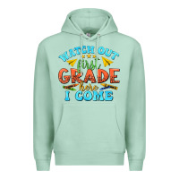 Seafoam watch out first grade here i come Premium Hoodie - texasbilliewilder