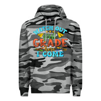 Slate Camo watch out first grade here i come Premium Hoodie - texasbilliewilder