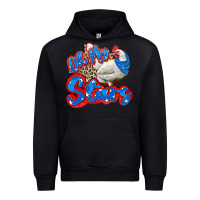 Black oh my stars chicken Urban Hoodie - Zillion Design Studio