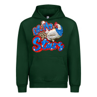 Forest Green oh my stars chicken Urban Hoodie - Zillion Design Studio