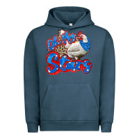 Pigment Midnight Navy oh my stars chicken Urban Hoodie - Zillion Design Studio