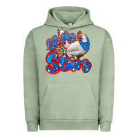 Pigment Oil Green oh my stars chicken Urban Hoodie - Zillion Design Studio