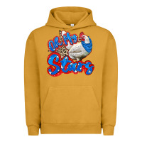 Pigment Peanut Butter oh my stars chicken Urban Hoodie - Zillion Design Studio